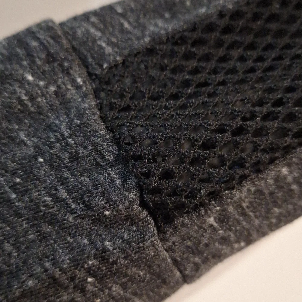 Harley-Davidson Charcoal Long Sleeve Tee Foxy W/ Fishnet Size M - Picture 4 of 11